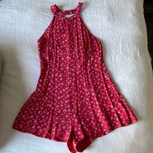Kimchi Blue Red Romper